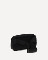 Twin tipped webbing Shoulder Bag - BLACK | Base Blu