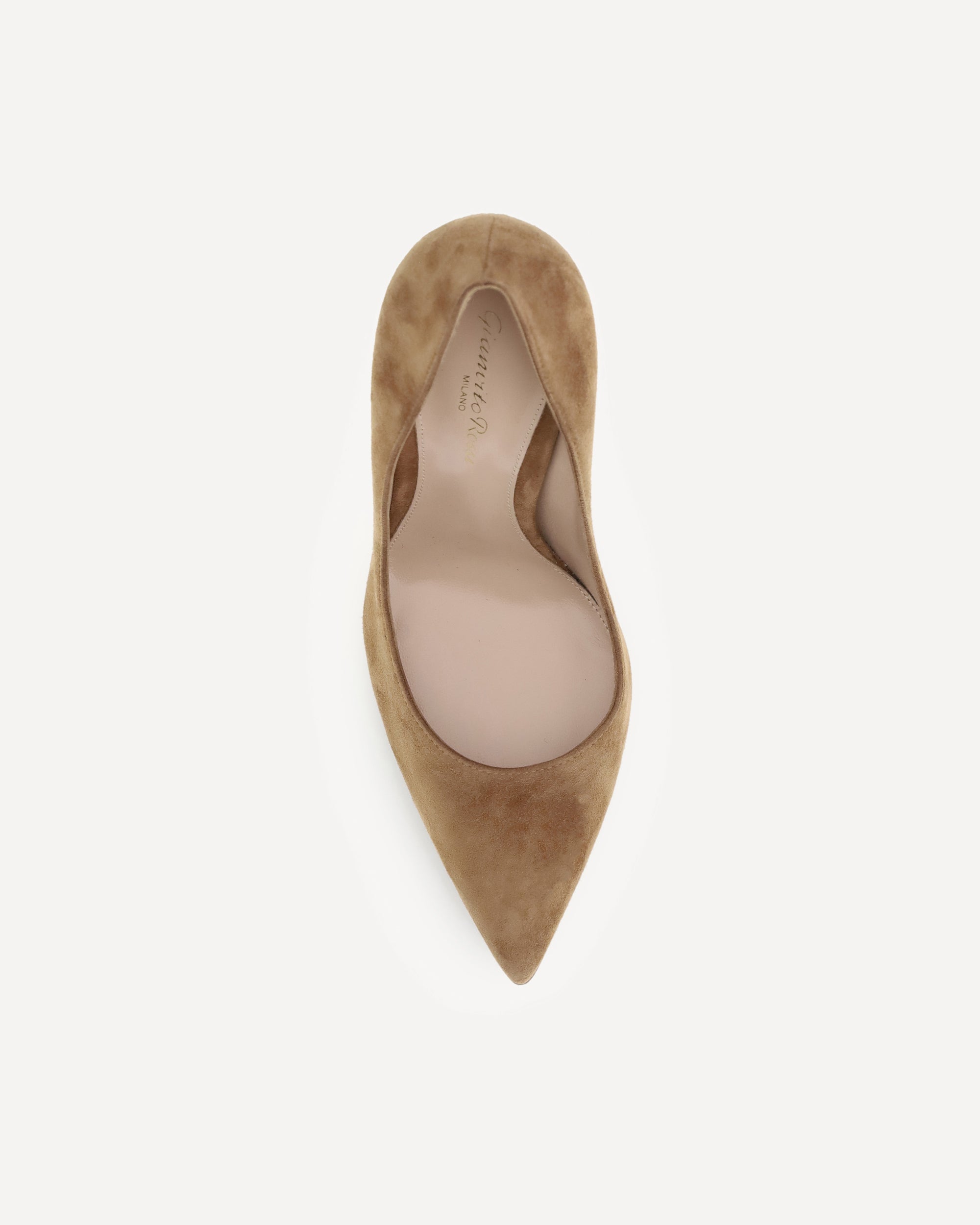 GIANVITO ROSSI Décolleté Gianvito 105 BEIGE Base Blu