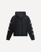 Felpa con cappuccio Legacy Crest - NERO | Base Blu