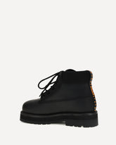 Leather Ankle Boots - BLACK | Base Blu