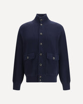 Cotton Sweater - BLUE | Base Blu