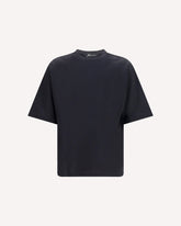 Rond Carré short-sleeve T-shirt - BLACK | Base Blu