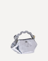 Metallic Bou Handbag - SILVER | Base Blu