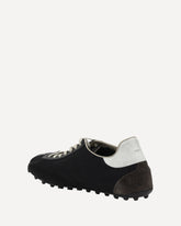 Leather Sneakers - BLACK | Base Blu