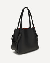 Small Bettina Tote Bag - BLACK | Base Blu