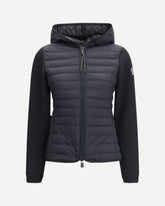 Cardigan con cappuccio - NERO | Base Blu