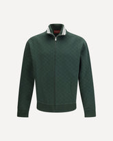 GG technical jersey zip Jacket - GREEN | Base Blu