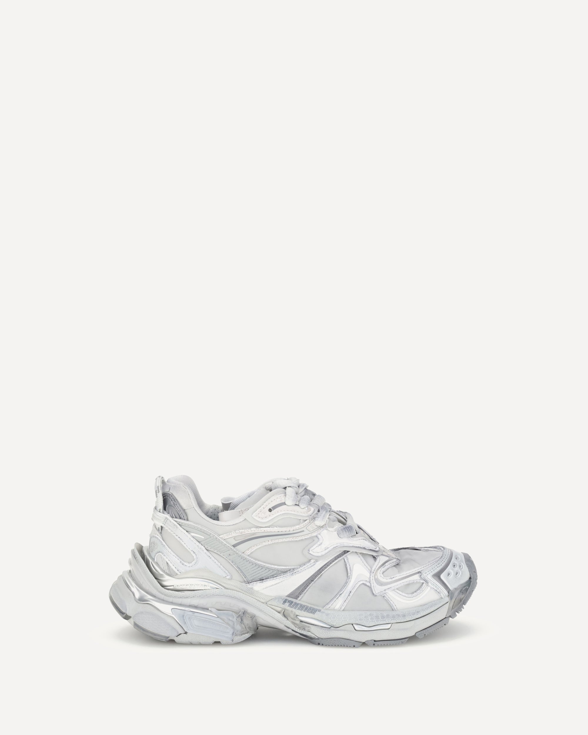 BALENCIAGA Runner 2.0 Sneakers SILVER | Base Blu