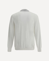 Cardigan in cotone - BIANCO | Base Blu