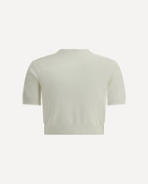 Logoed T-Shirt - WHITE | Base Blu
