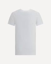 T-shirt con ricamo monogram - BIANCO | Base Blu