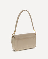 C-Me Lock medium Shoulder Bag - BEIGE | Base Blu