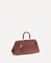 Borsa a Mano Grandma media in nappa plongé - ROSSO | Base Blu