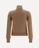 Ami De Coeur Turtleneck Sweater - BROWN | Base Blu