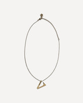 V chain Necklace - GOLD | Base Blu