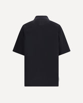 T-Shirt with iconic bands - BLACK | Base Blu