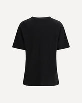 T-shirt loose Boke Flower 2.0 - NERO | Base Blu