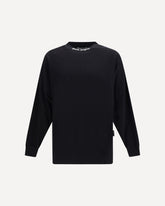 Classic Logo long-sleeved T-shirt - BLACK | Base Blu