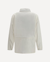 Blackpool short nylon Jacket - WHITE | Base Blu