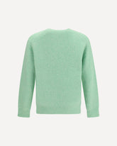 Yak and Alpaca-Blend Sweater - GREEN | Base Blu