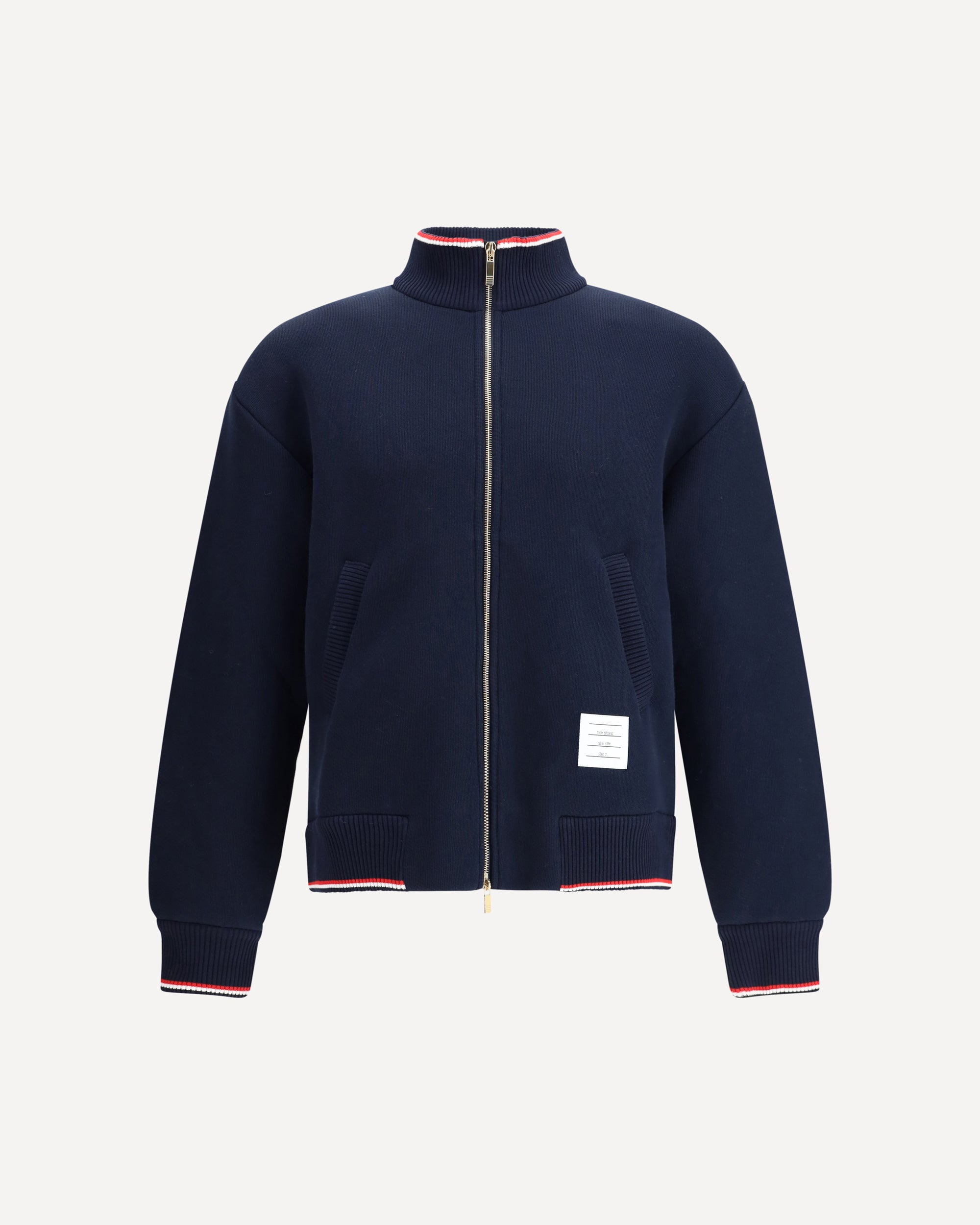 THOM BROWNE Bomber Jacket BLUE | Base Blu