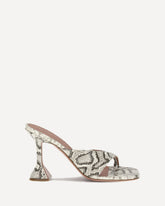 Python-patterned Shiona Sandals - MULTICOLOUR | Base Blu
