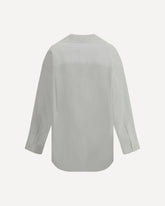 Shirt with strassed logo - WHITE | Base Blu