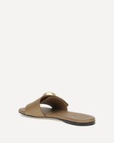 Sandali slide Pebble - MARRONE | Base Blu