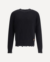 Wool Sweater - BLACK | Base Blu