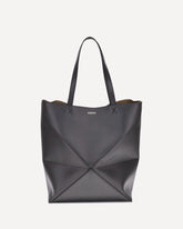 Borsa a Spalla Puzzle XL - NERO | Base Blu