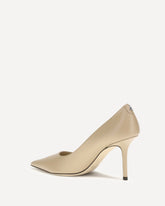 Décolleté a punta in pelle di capretto - ROSA | Base Blu