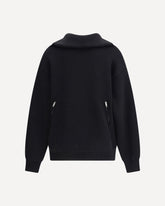 Maglione Nero Back-to-front - NERO | Base Blu