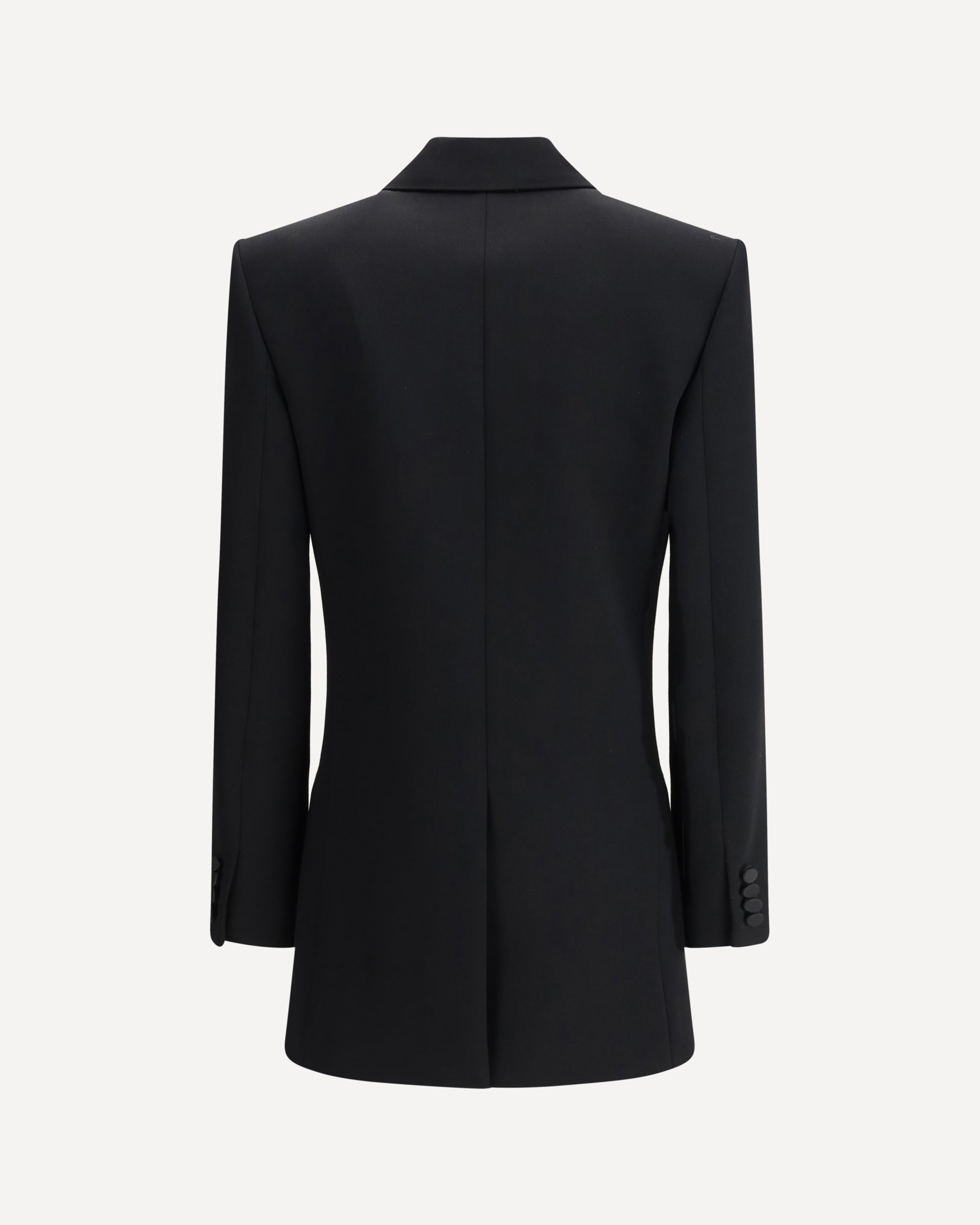 SAINT LAURENT Double-breasted Blazer Dress BLACK | Base Blu SAINT LAURENT Double-breasted Blazer Dress BLACK | Base Blu