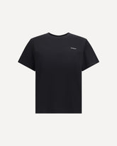 Cotton T-Shirt - BLACK | Base Blu
