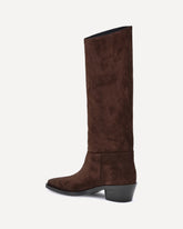 Bronco suede Boots - BROWN | Base Blu