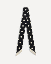 Petit Charles Bandeaux Scarf - BLACK | Base Blu