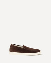 Suede Loafers - BORDEAUX | Base Blu