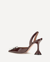 Begum Slingback Pumps - BORDEAUX | Base Blu