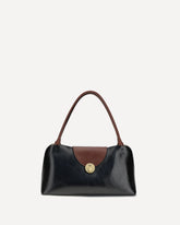 Vivian medium Shoulder Bag - BLACK | Base Blu