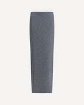 Gonna pencil a vita alta - GRIGIO | Base Blu