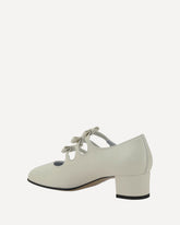 Mary Jane Pumps - WHITE | Base Blu