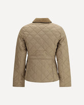 Deveron Quilt Jacket - BEIGE | Base Blu