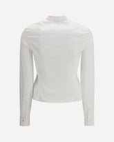 Cotton Shirt - WHITE | Base Blu