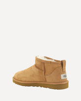 Stivaletti Classic Ultra Mini in suede - BEIGE | Base Blu