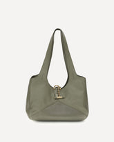 East-West Balloon Shoulder Bag - GREEN | Base Blu