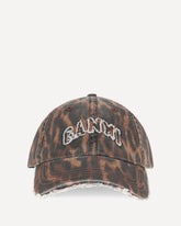 Ocelot leopard Cap - BROWN | Base Blu