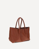 Borsa Tote Pinacoteca - MARRONE | Base Blu