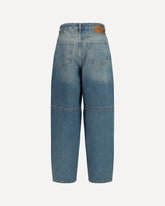 Jeans Stary in denim rigido - AZZURRO | Base Blu