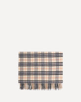 Check wool Blanket - BEIGE | Base Blu