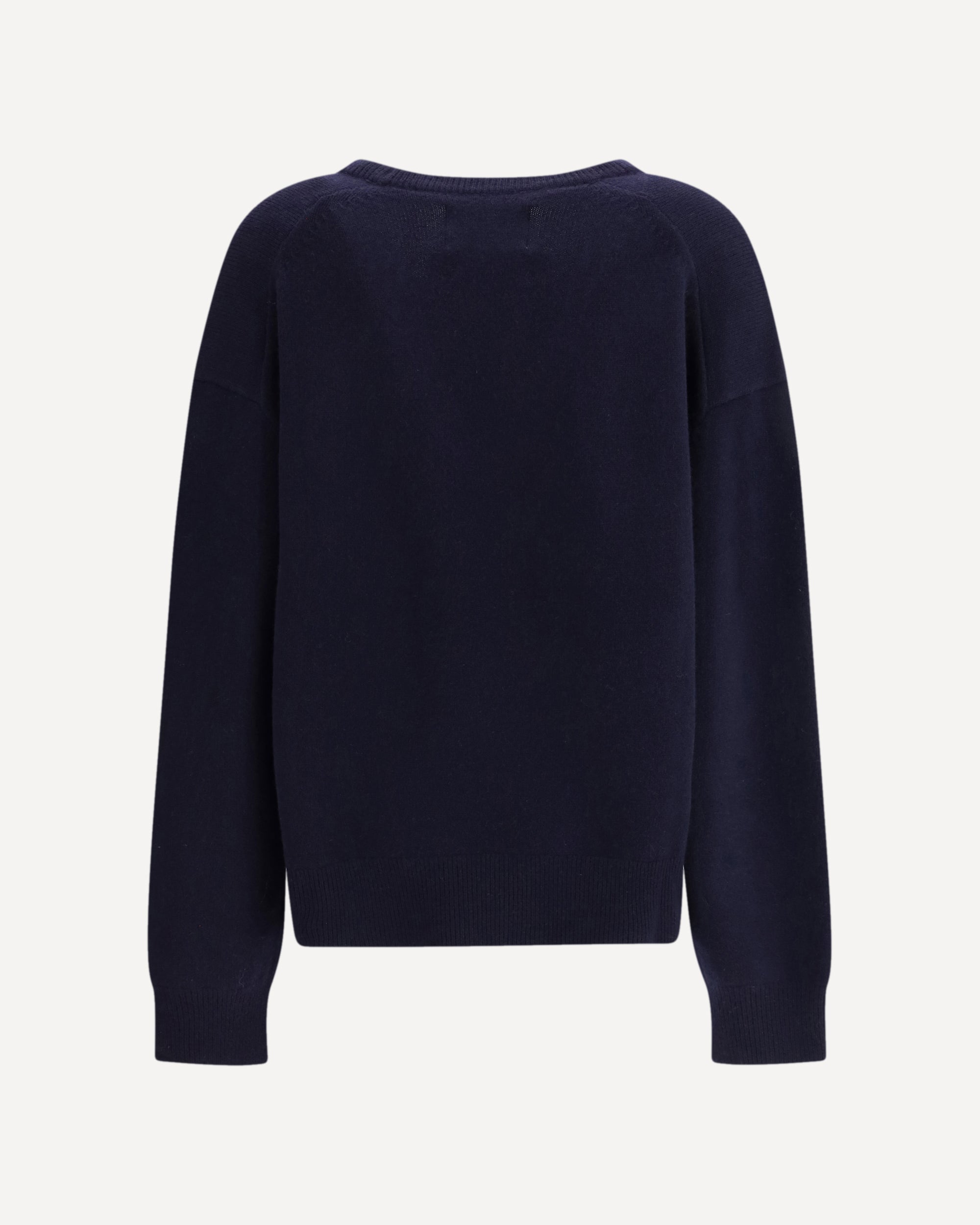 extreme cashmere スパンコール ネイビー EXTREME CASHMERE Cashmere Sweater n°457 jack BLUE | Base Blu